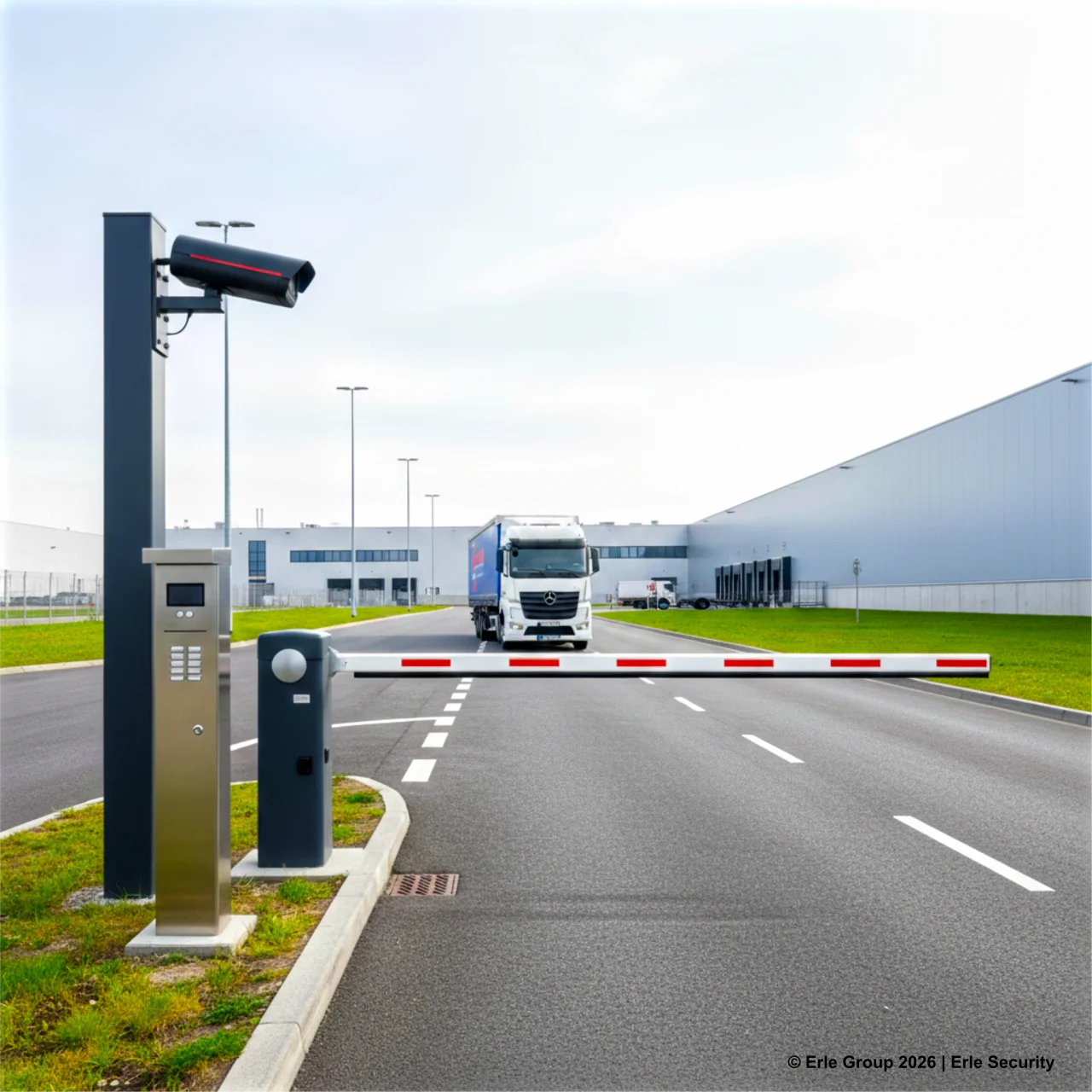 Automatische Kennzeichenerkennung an Einfahrt – Zufahrtskontrolle