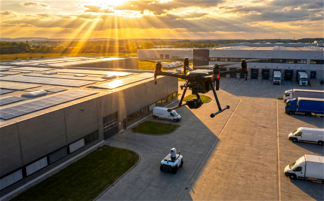 Drohnen und Sicherheitsroboter – autonome Überwachung der Zukunft
