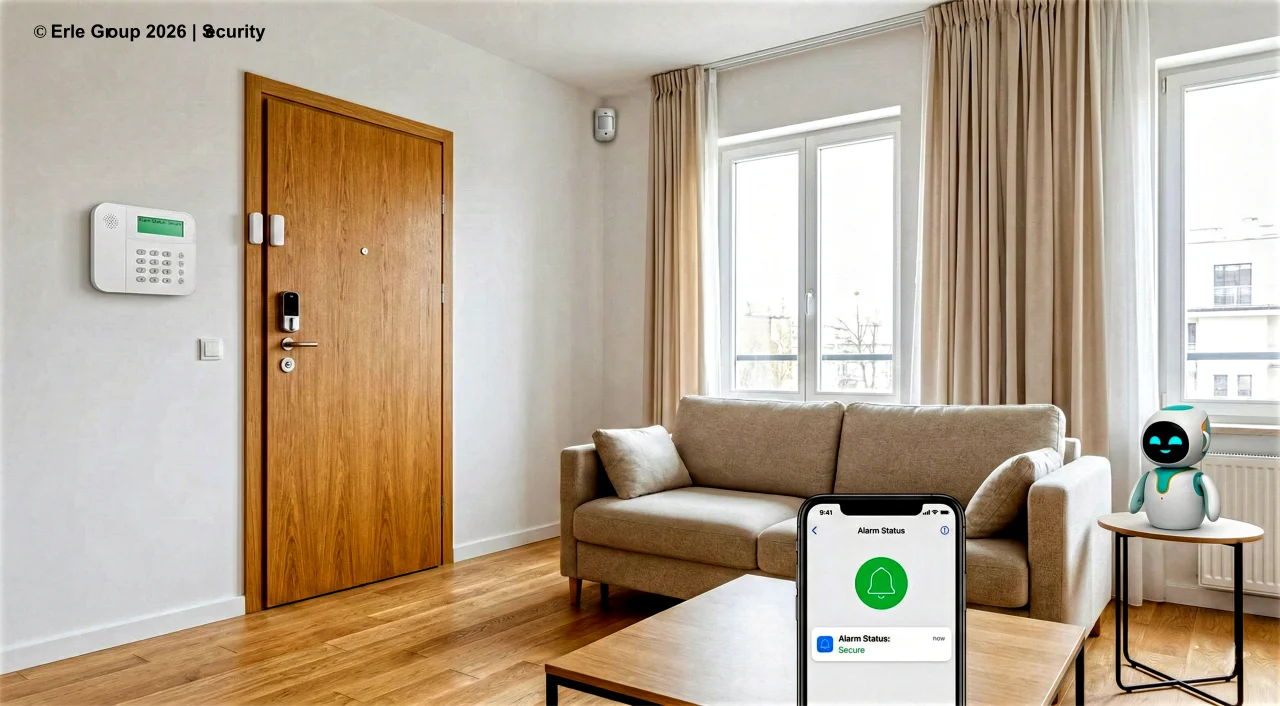 Funk-Alarmanlage für Mietwohnung – kabellos und rückstandslos entfernbar